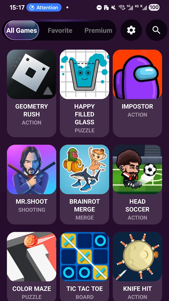 Offline Games no wifi screenshot
